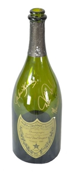 1992 Darren Daulton 100 RBI Celebration Bottle of Dom Perignon (Daulton LOA)